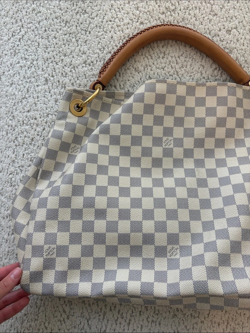 Louis Vuitton Damier Azur Artsy MM Hobo